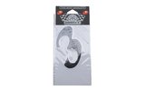 Skaičių lipdukas "3" juodas (9cm)