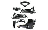Aptaisymo komplektas 7 vnt. juodas Piaggio Liberty 2004–2014 m