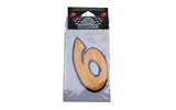 Skaičių lipdukas „6“ geltonas (9 cm)