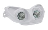 Dvigubas priekinis žibintas MBK Nitro / Yamaha Aerox baltas