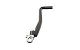 Kick Start Lever Derbi plieno / aliuminio Carbon Look
