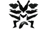 Aptaisymo komplektas 11 vnt. juodas metalinis Yamaha Xmax 2014 - 2017 m