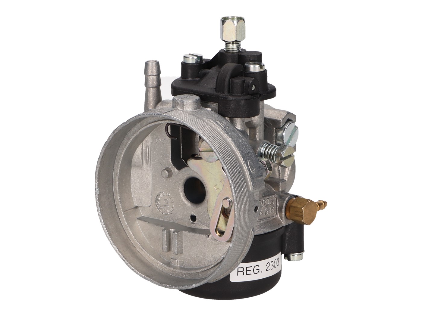 karbiuratorius Dellorto SHA 14.09 M, skirtas Aprilia Classic 50, RS 50 (99-05), RX 50 (-2002)