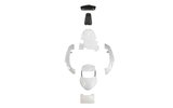 Aptaisymo komplektas 6 vnt. BCD RX balti Yamaha BW po 2004 m