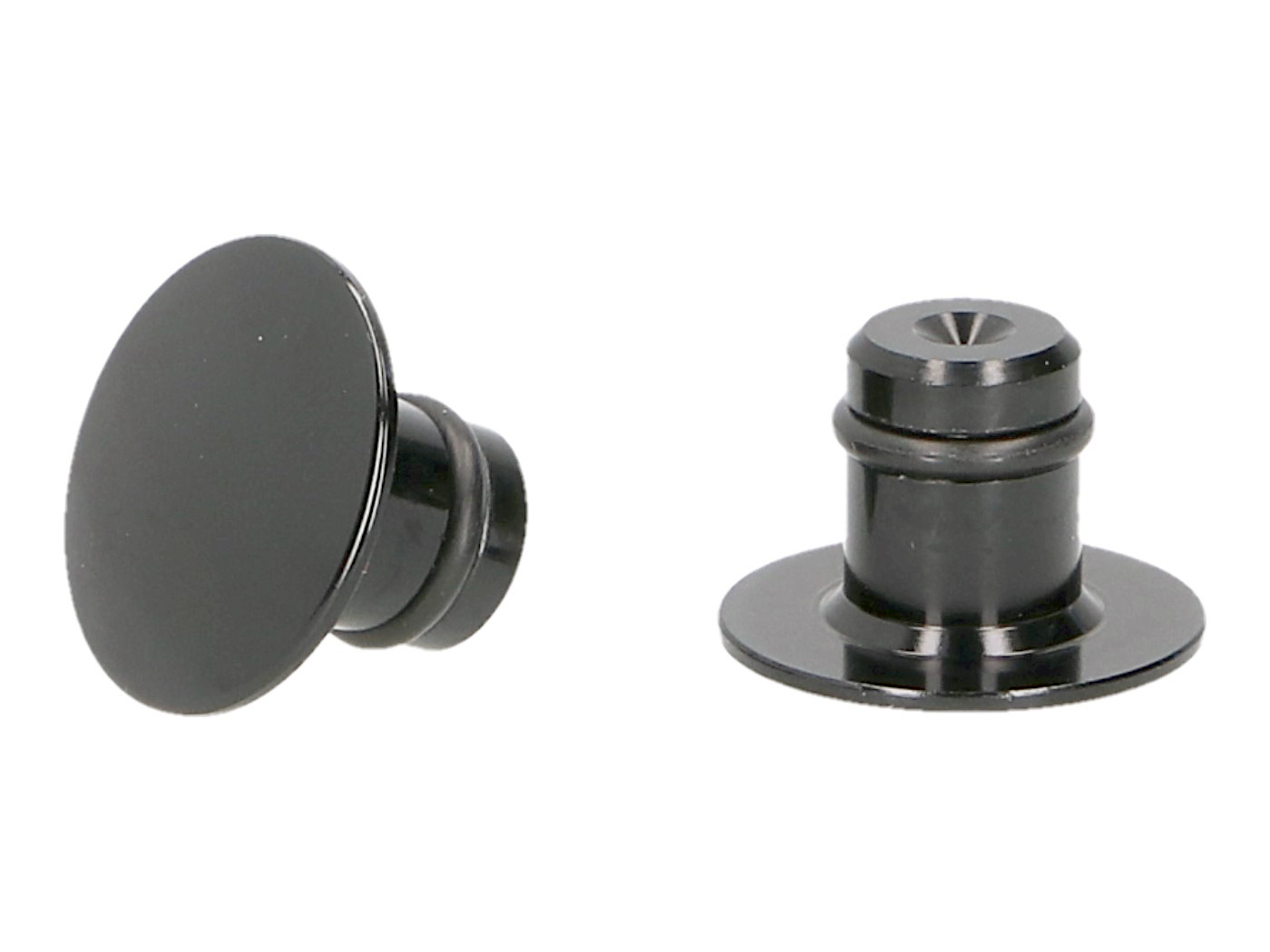 veidrodinis sriegio dangtelis CNC juodas M10