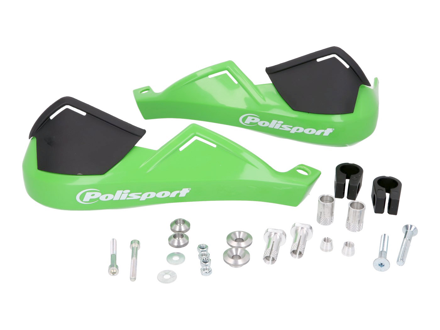 rankų apsaugos Polisport Evolution Integral žalia 22mm skersmens vairui