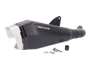 Duslintuvas REMUS RS juodas skirtas Vespa GTS, GTS Super 300 HPE Euro4 2019-