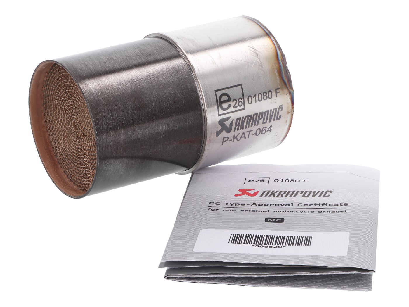 katalizatorius Akrapovic Racing Line, skirtas Piaggio Liberty, Vespa Primavera, Sprint 125, 150cc iGet Euro4