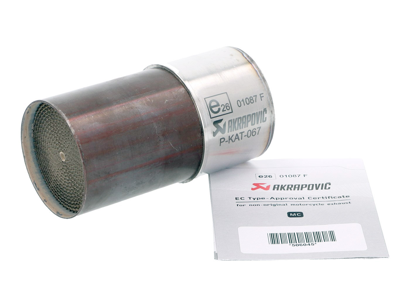 katalizatorius Akrapovic Slip-On Line, skirtas Vespa GTS 125 iGet Euro4 2016-