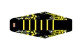Sėdynės užvalkalas Derbi Xtreme 2011 - 2017 Stage6 Pilnas uždangalas geltona / juoda