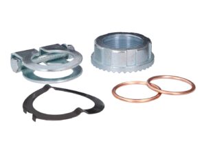 išmetimo kolektoriaus tvirtinimo dalių komplektas 28mm 5 dalių Simson KR51/1, KR51/2, S50, S51, S53, S70, S83, SR4-1, SR4-2, SR4-3, SR4-4, SR50, SR80