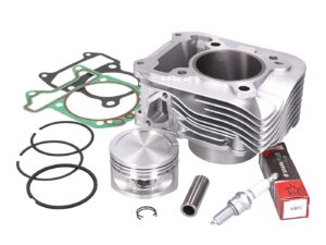 Cilindro komplektas EVOK 150cc 62,3mm Piaggio Liberty, Fly, Skipper, Vespa ET4, LX, S, X8