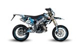 Grafikos komplektas Honda HM 50 Stage6 mėlyna / juoda