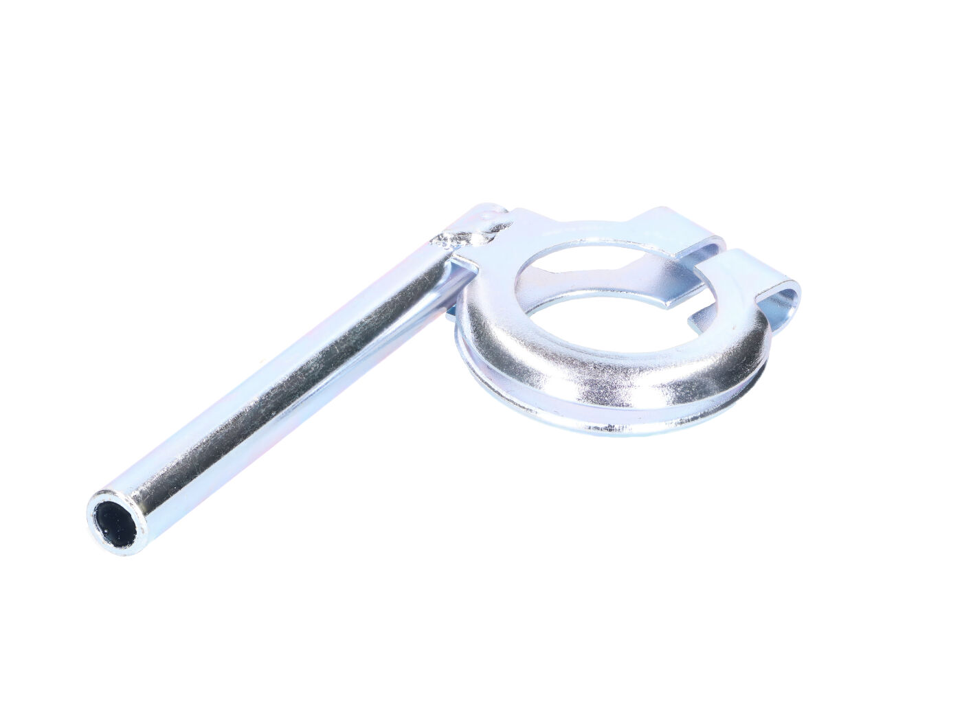priekinio indikatoriaus žibinto tvirtinimo kronšteinas, padengtas cinku 10 mm Simson S50, S51, S70