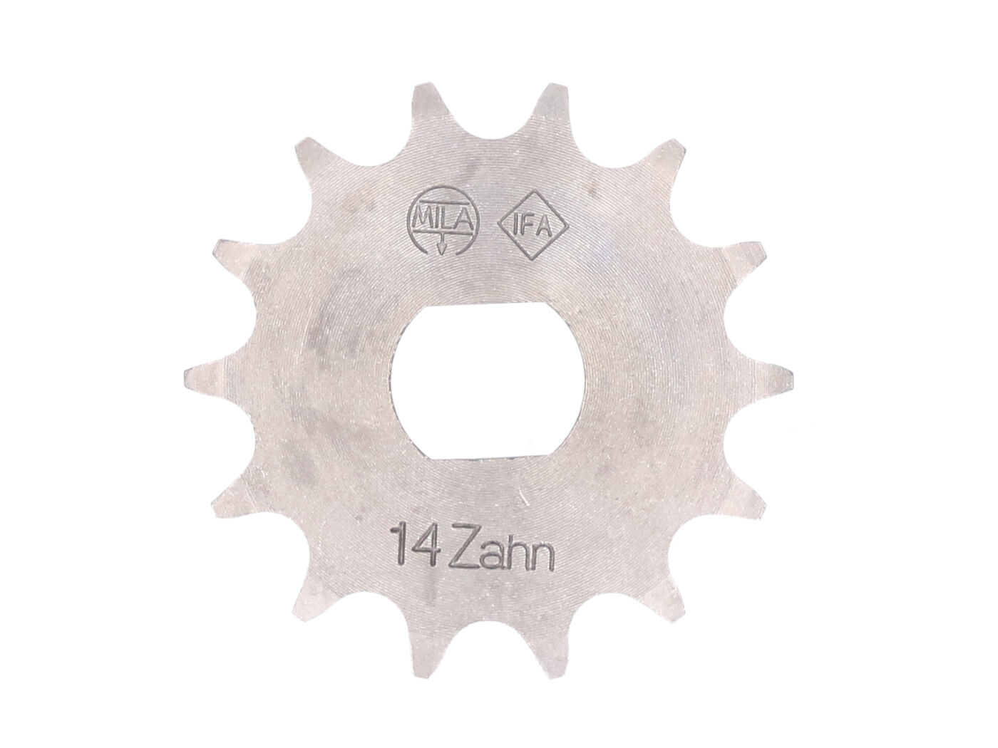 priekinė žvaigždutė 14 dantų 1/2x5,4 Simson S51, S53, S70, SR50, SR80, KR51/2 Schwalbe