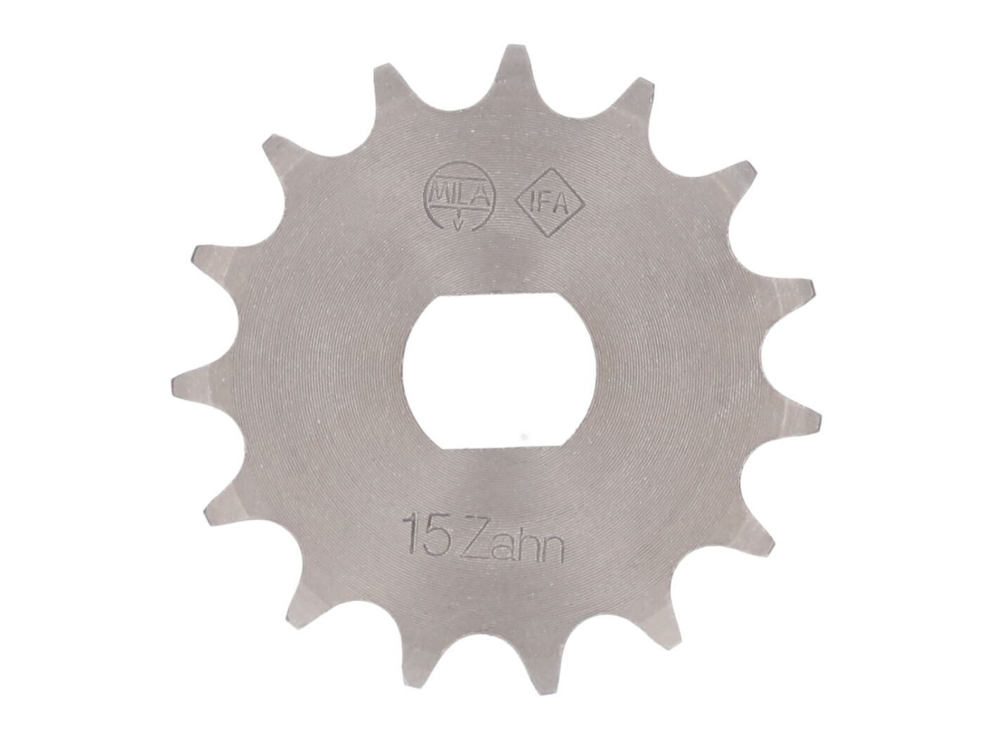 priekinė žvaigždutė 15 dantų 1/2x5,4 Simson S51, S53, S70, SR50, SR80, KR51/2 Schwalbe