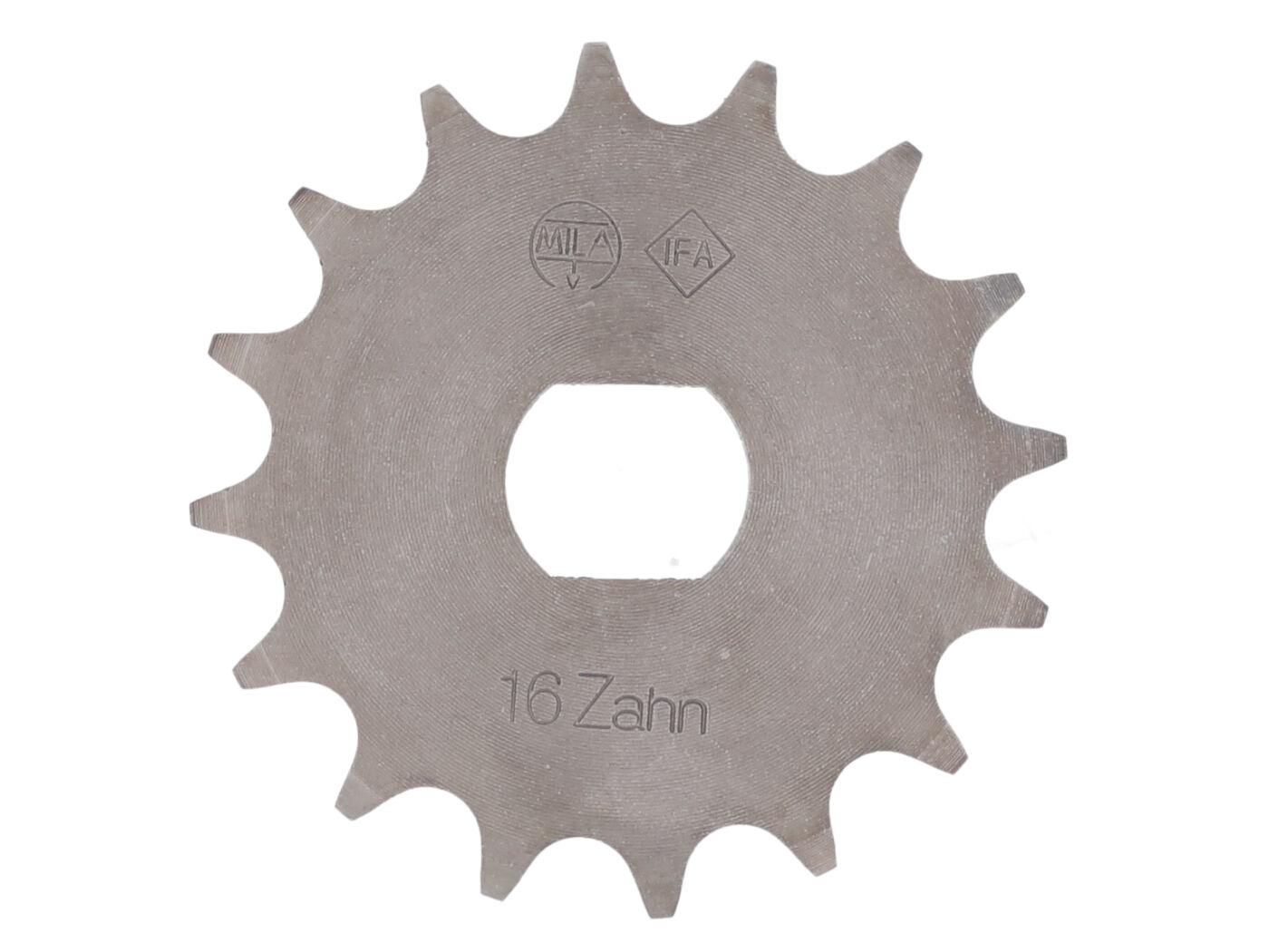 priekinė žvaigždutė 16 dantų 1/2x5,4 Simson S51, S53, S70, SR50, SR80, KR51/2 Schwalbe
