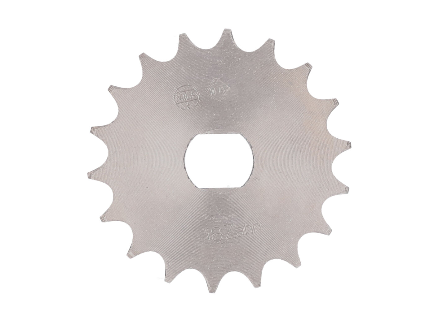 priekinė žvaigždutė 18 dantų 1/2x5,4 Simson S51, S53, S70, SR50, SR80, KR51/2 Schwalbe