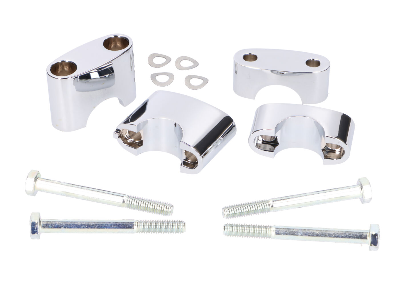 chromuotas vairo spaustuvų komplektas Simson S50, S51, S70