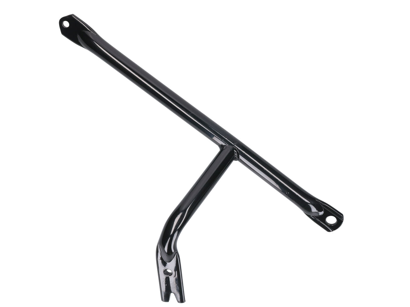 viršutinė rėmo atrama dešinė juoda Simson S50, S51, S53, S70, S83 B, C