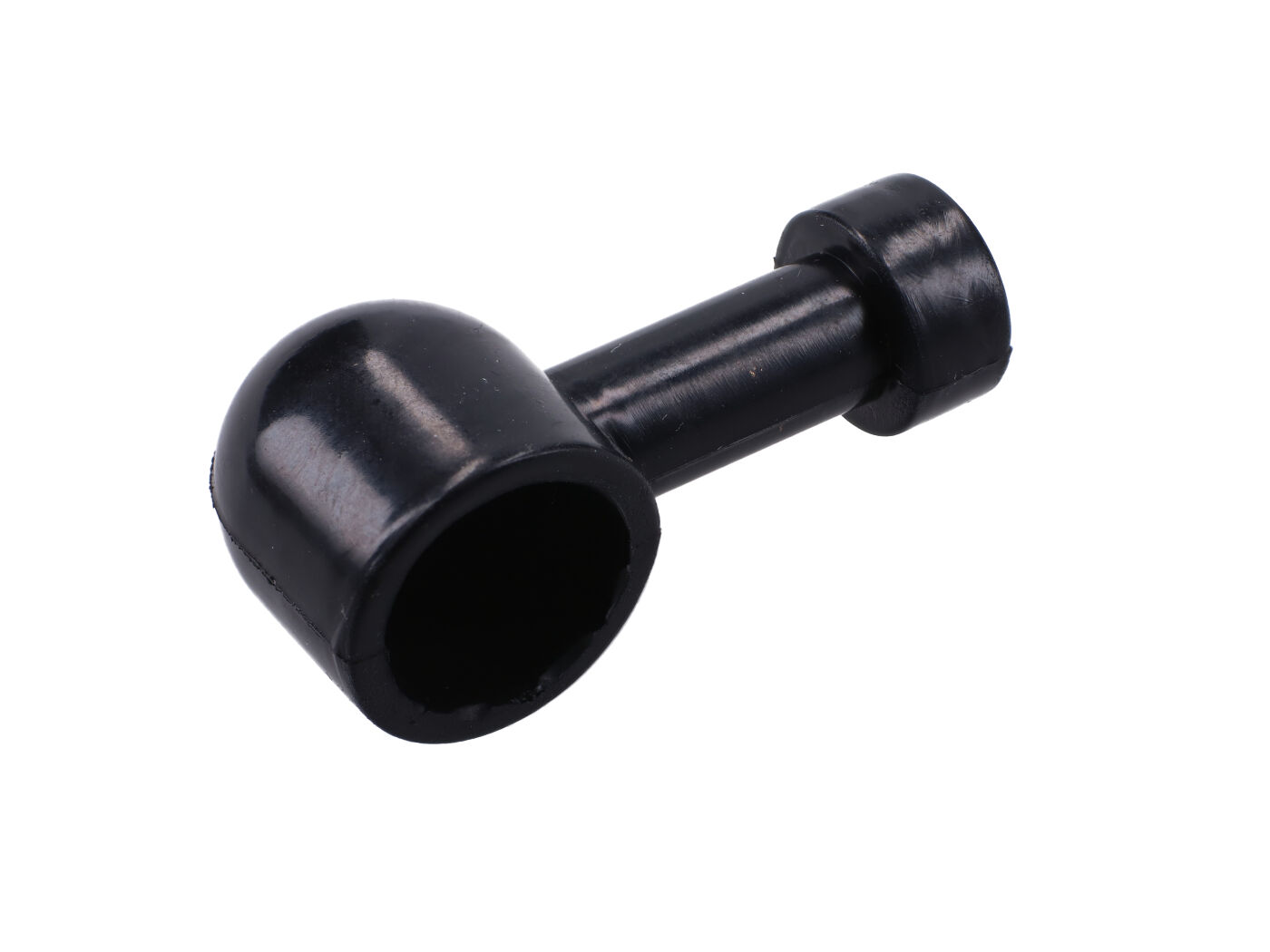 juodas kibirkšties ritės dangtelis, skirtas Simson KR51/1, KR51/2 Schwalbe, S50, S51, S53, S70, S83, SR4-1 Spatz, SR4-2 Star, SR4-3 Sperber, SR4-4 Habicht, Duo