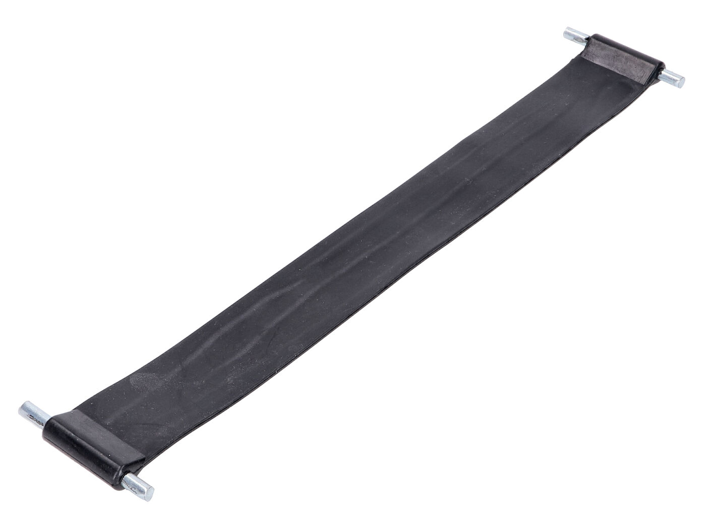 juodas akumuliatoriaus tvirtinimo dirželis, skirtas Simson S50, S51, S70, SR50, SR80, KR51, Schwalbe, Star