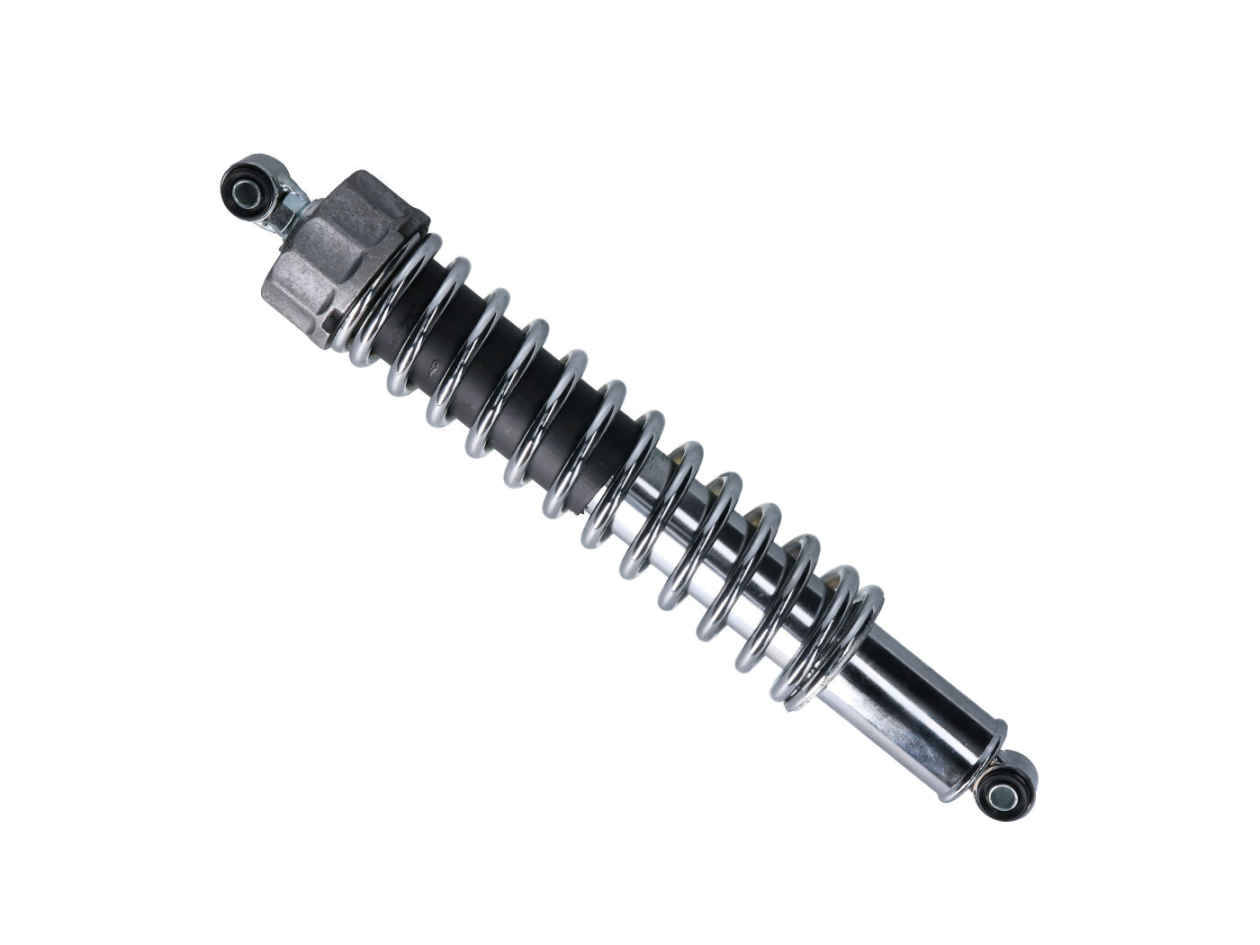 amortizatorius 340mm chromas Simson paspirtukui SR50, SR80