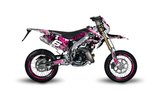 Grafikos komplektas Honda HM 50 Stage6 rožinė / juoda
