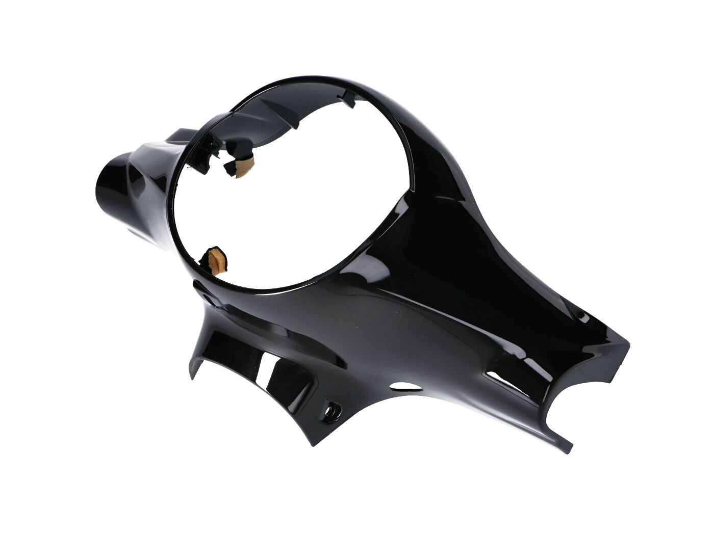 juodas vairo dangtelis, skirtas SYM Fiddle 2
