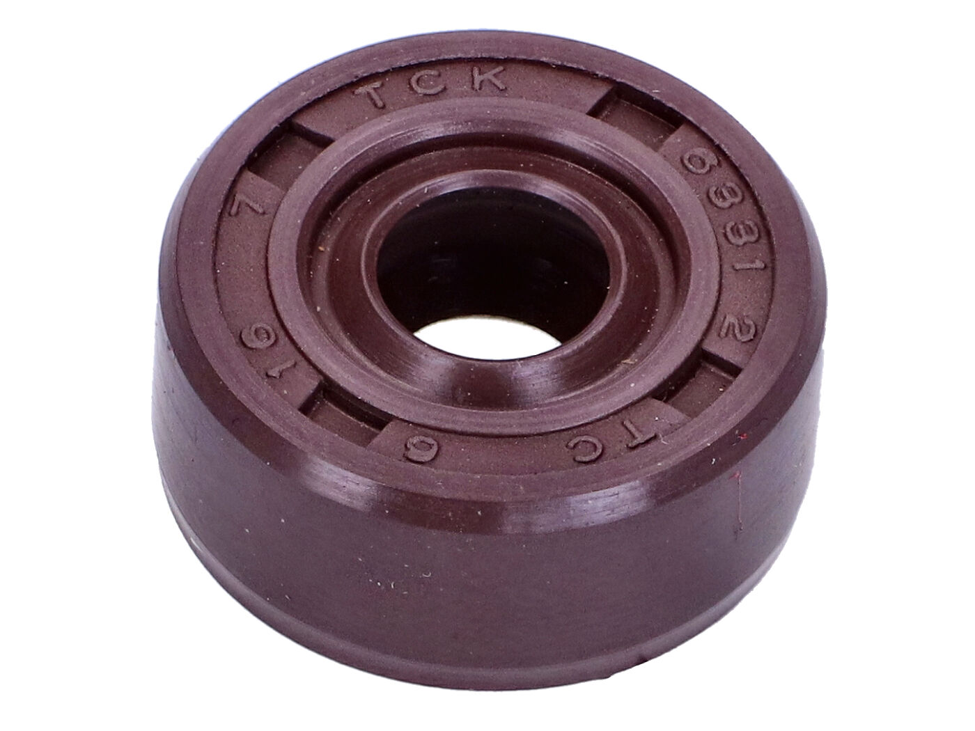 Tachometro pavaros Riebokšlis TCK 6x16x7mm rudas Simson S51, S53, S70, S83, SR50, SR80, KR51/2