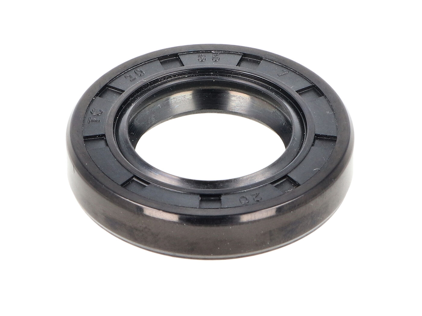 kairysis Riebokšlis / užvedimo velenas NBR TCK 20x35x7mm, skirtas Simson S51, S53, S70, S83, SR50, SR80, KR51/2, M541, M741