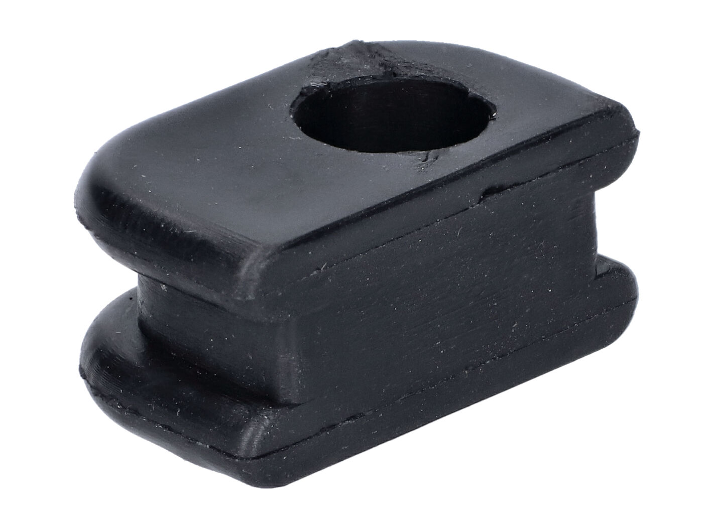 kintamosios srovės generatoriaus dangtelio sandarinimo kaištis (guminis, su gręžimo skyle), skirtas Simson S50, SR4-1, SR4-2, SR4-3, SR4-4, KR51/1 Schwalbe, Star, Sperber, Spatz, Habicht