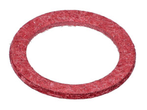 vožtuvo korpuso vulkanizuoto pluošto tarpinė 10x14x1,5 mm, skirtas 16N1-8 karbiuratoriui Simson S50, KR51/1