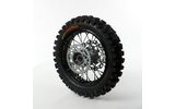 Galinis ratas / ratlankis plienas d.15mm - 12'' įsk. padanga Kenda Pit Bike / Dirt Bike juoda