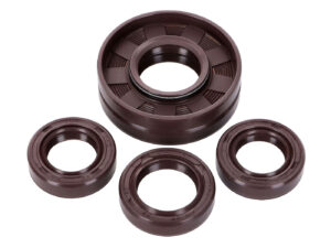 Alyvos sandariklių komplektas TCK rudas Simson S50, SR4-1, SR4-2, SR4-3, SR4-4 KR50/1, Schwalbe, Star, Sperber, Spatz, Habicht