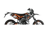 Grafikos komplektas Beta RR 2011 - 2020 oranžinė / balta