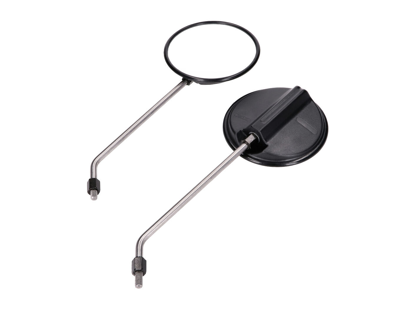 veidrodžių komplektas M8 sriegis apvalios formos 120 mm Simson S50, S51, S53, S70, S83, SR50, SR80, KR51/2