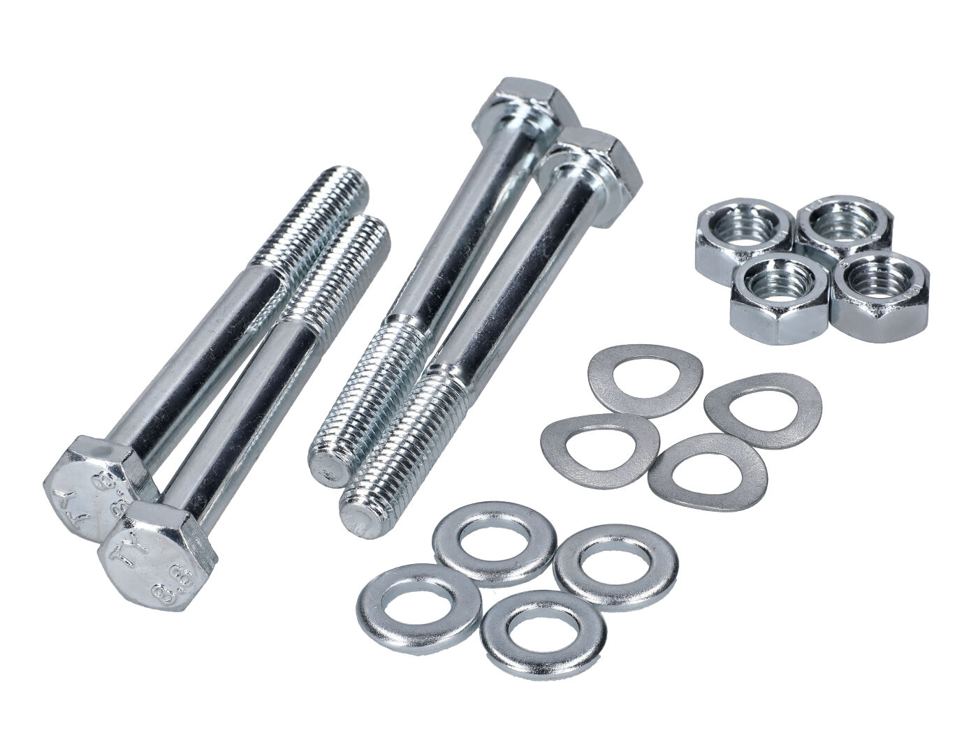 priekinio sparno / purvasaugio standartinių dalių komplektas M6, skirtas Simson S50, S51, S53, S70, S83, SR50, SR80