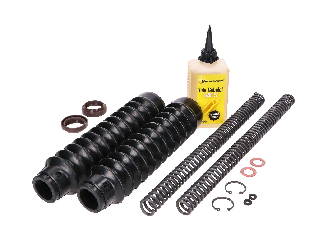 priekinių šakių remonto komplektas 13 dalių Simson S50, S51, S70, S53, S83, SR50, SR80