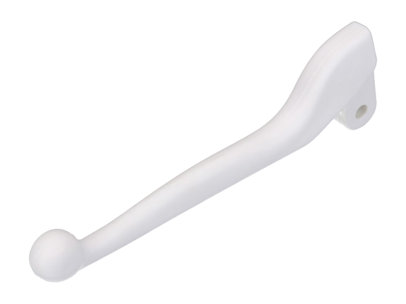 Sankabos rankenėlė be tvirtinimo, baltas plastikas, skirtas Simson S50, S51, S53, S70, S83, SR50, SR80, KR51/2, SR4-1, SR4-2, SR4-3, SR4-4