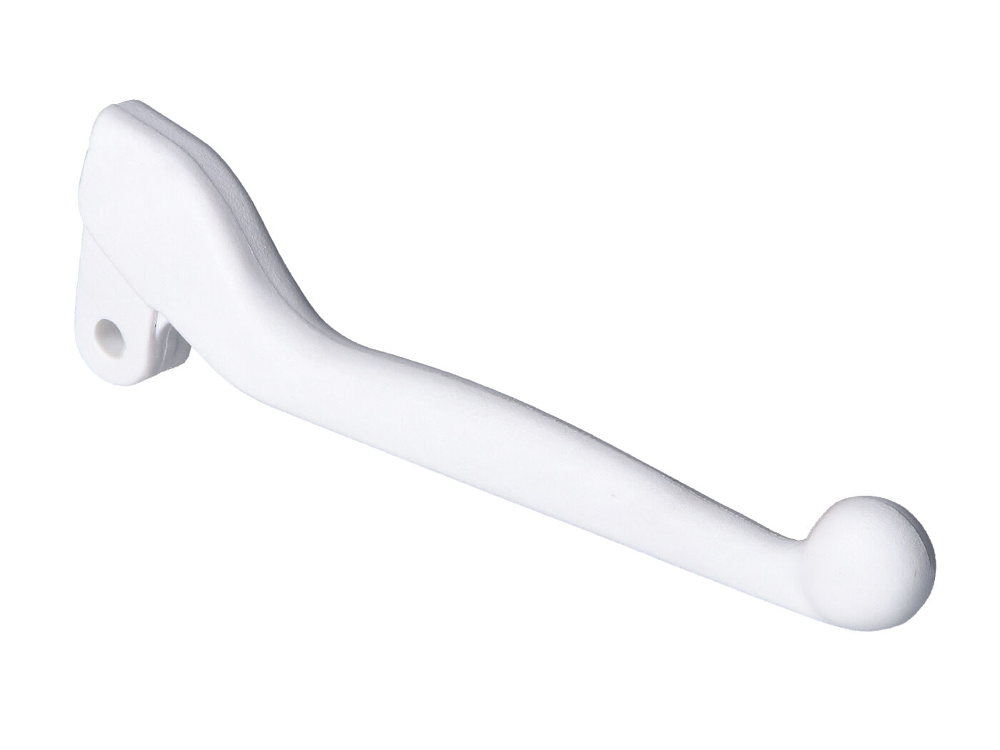 rankinio stabdžio svirtis be tvirtinimo, baltas plastikas Simson S50, S51, S53, S70, S83, SR50, SR80, KR51/2