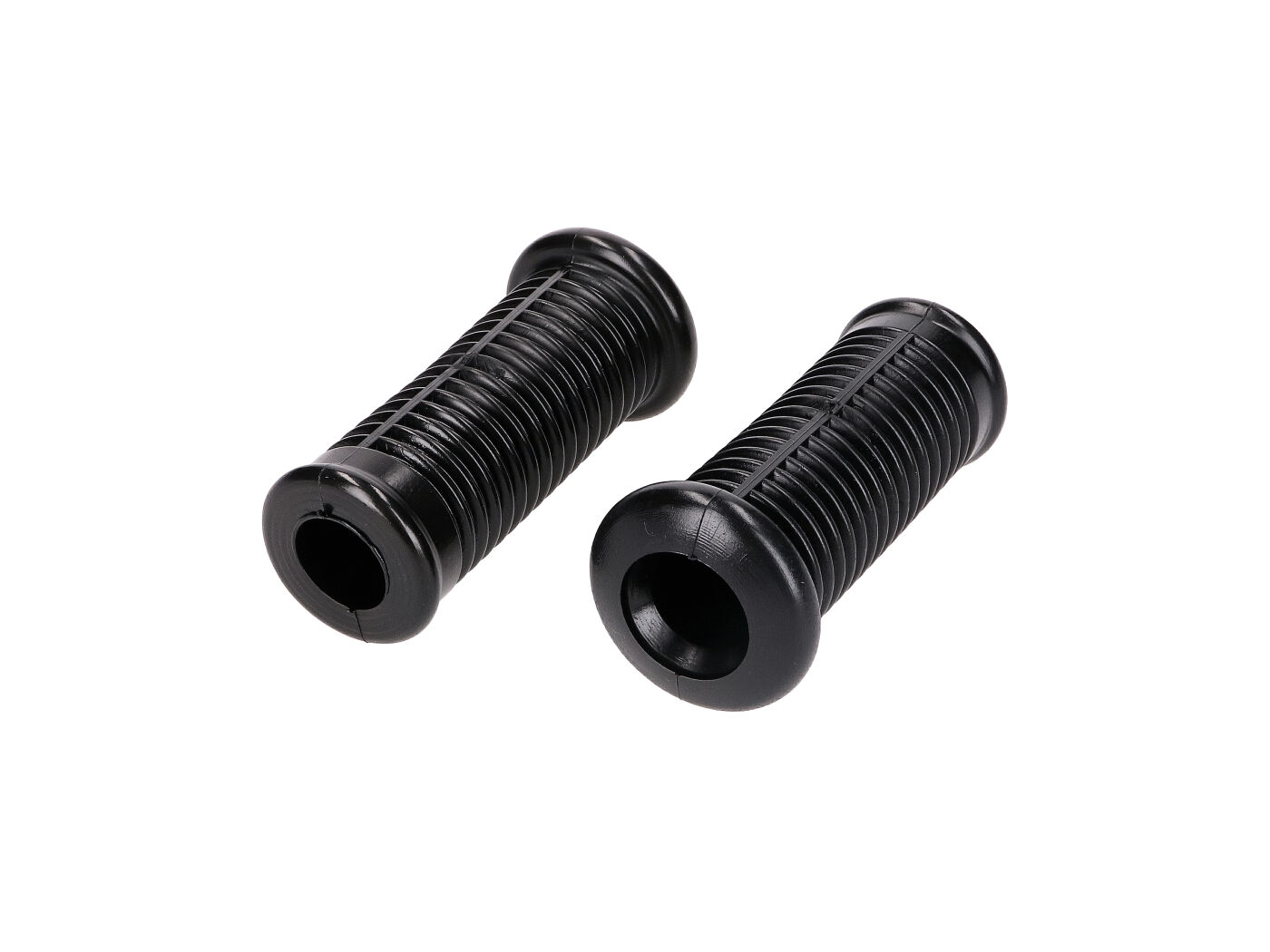 Juodos spalvos guminis kojelių kaiščių komplektas, originalus dizainas Simson S50, S51, S53, S70, S,83, KR51/1, KR51/2, SR4-2, SR4-3, SR4-4