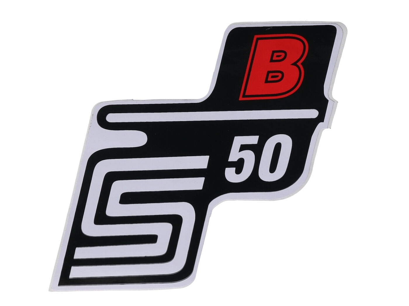 logotipo folija / lipdukas S50 B raudonas Simson S50