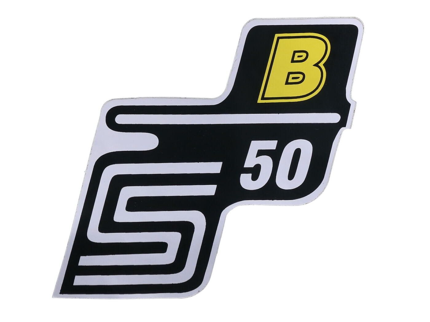 logotipo folija / lipdukas S50 B geltonas Simson S50