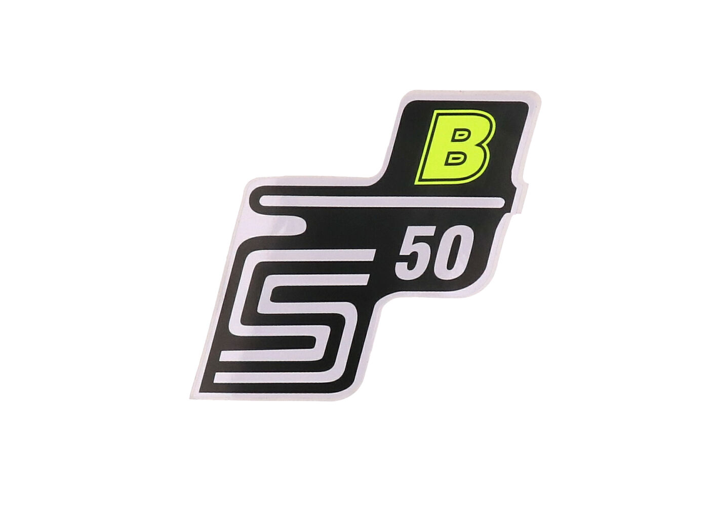 logotipo folija / lipdukas S50 B neoninis geltonas Simson S50
