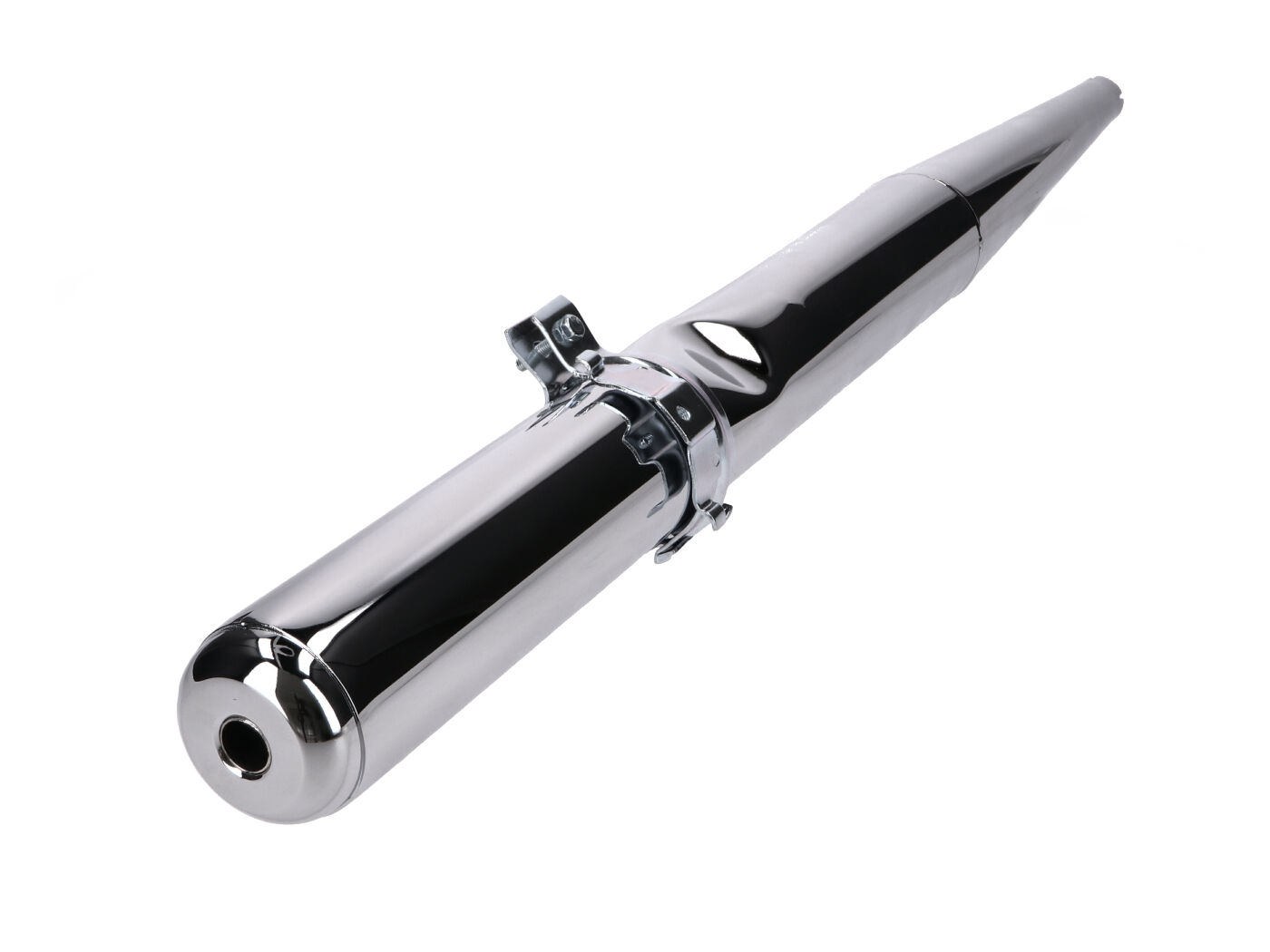 Duslintuvas chromuotas 28 mm, skirtas Simson S51 Enduro, S70 Enduro
