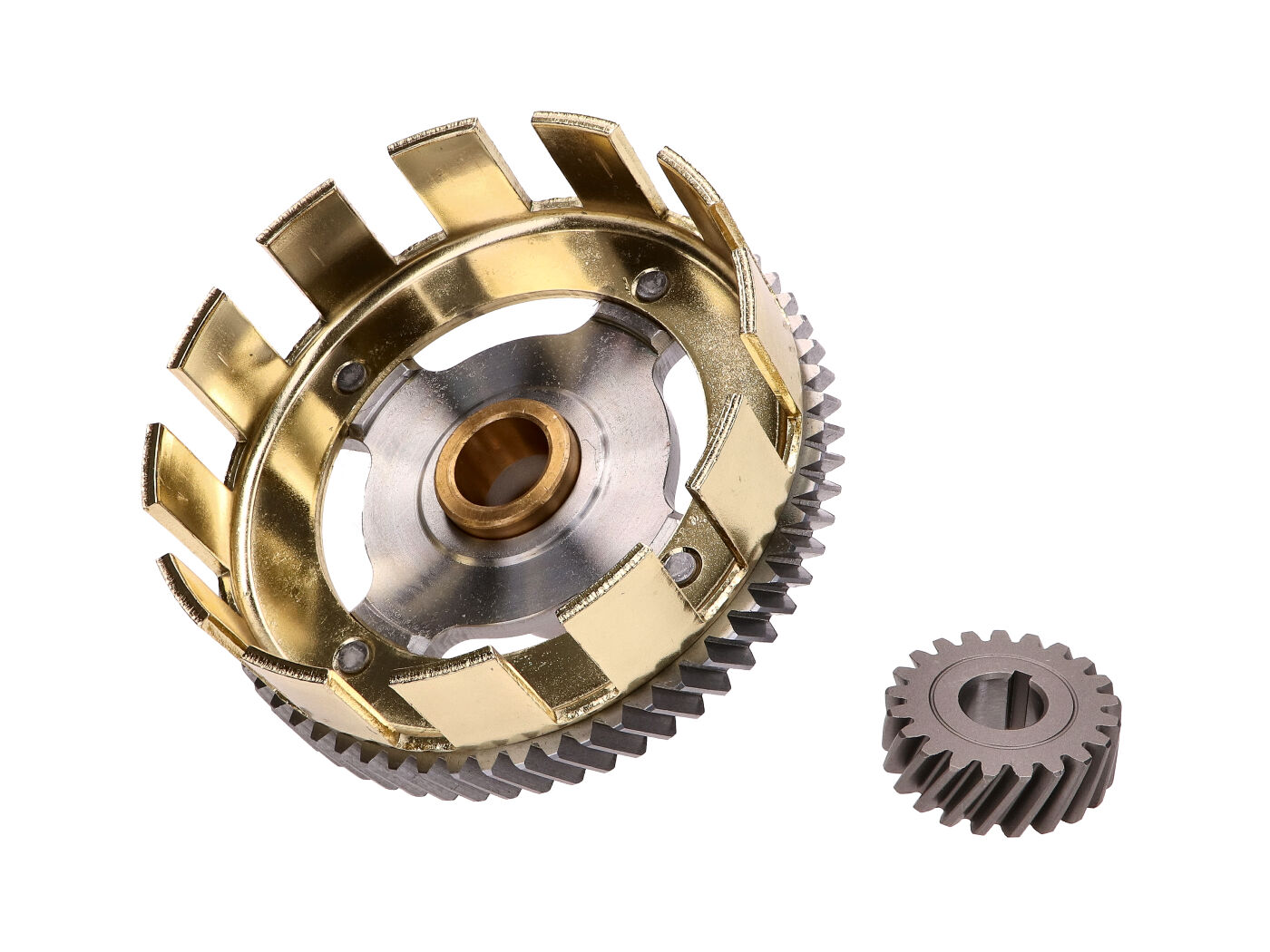 Lengvos sankabos krepšelio pakopos derinimas su 62/21 žvaigždute Simson S51, S53, S70, S83, SR50, SR80, KR51/2 Schwalbe