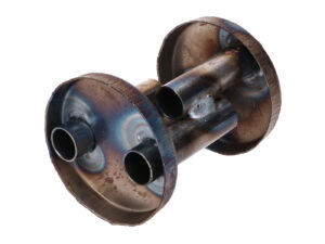 išmetimo duslintuvo įdėklas / dvigubas vamzdis Simson S50, S51, S70, SR50, SR80, KR51/2