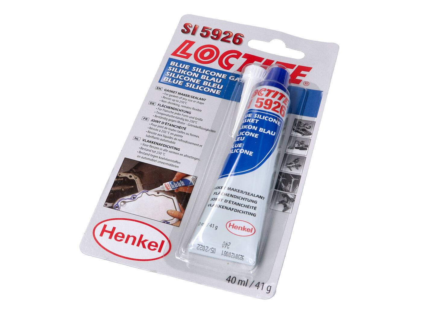 hermetikas Loctite 5926 blue - atsparus aliejui 40ml