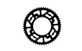Galinė žvaigždutė 53 dantukai - 428 Doplerio aliuminio CNC juoda Beta RR
